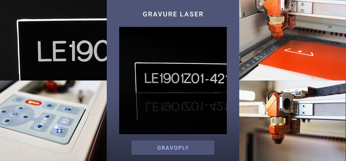 Gravure laser – Gravoply