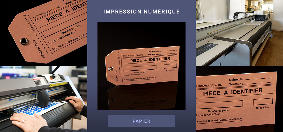 Impression numérique – Papier